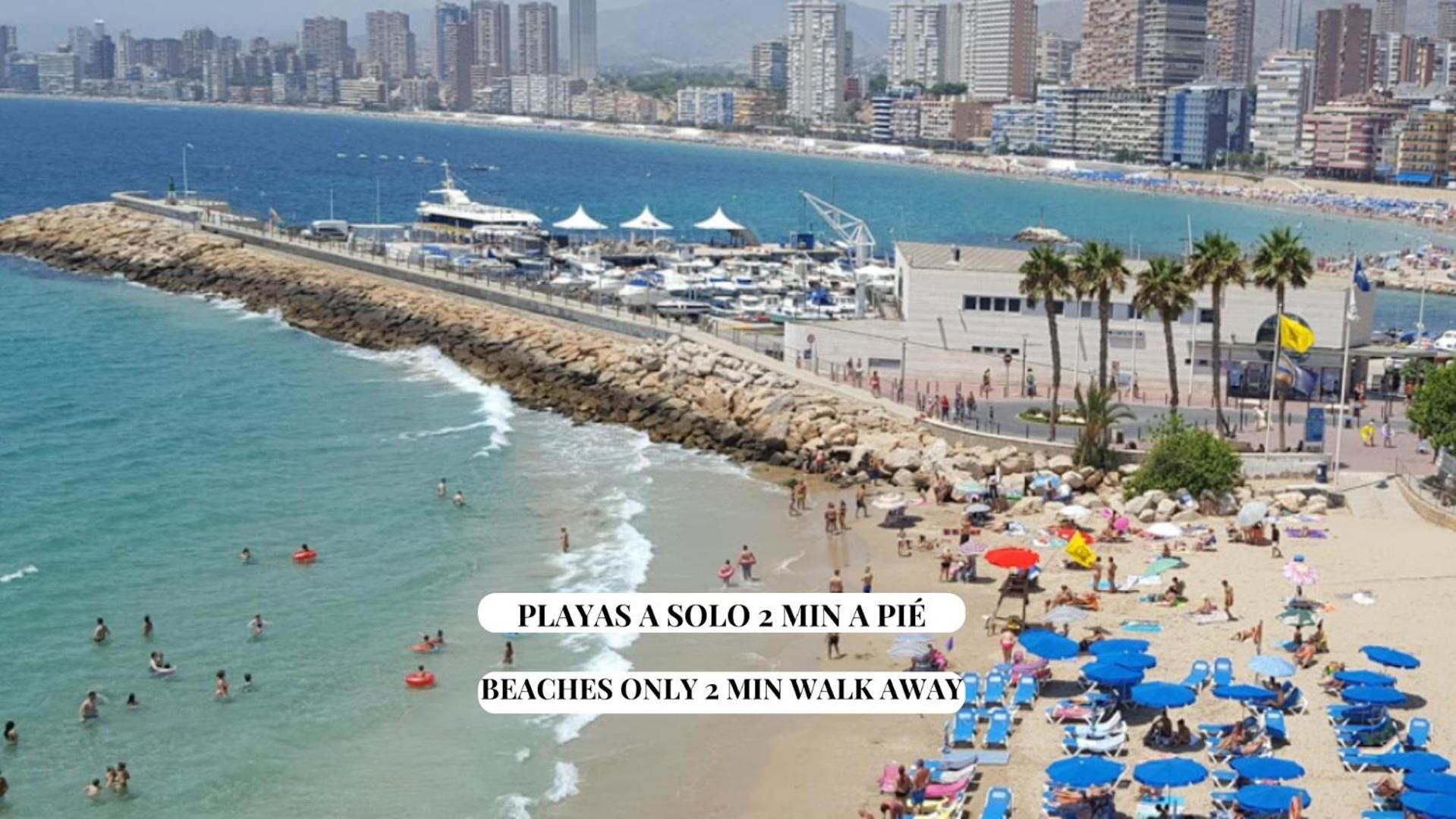 Apartamento Completo Maravall Centro Benidorm Luaran gambar